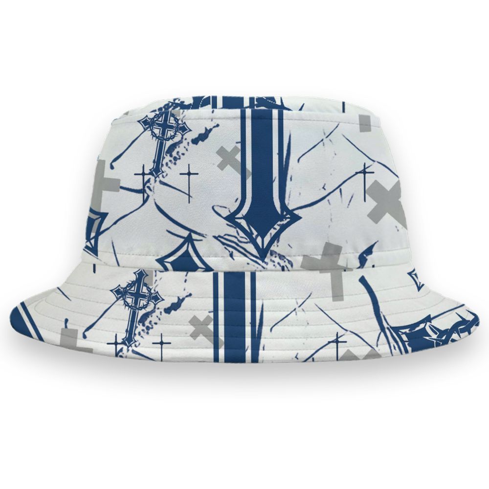 French-Blue-12s-NastyJamz-Bucket-Hat-Match-Child-Of-God-All-Over-Print