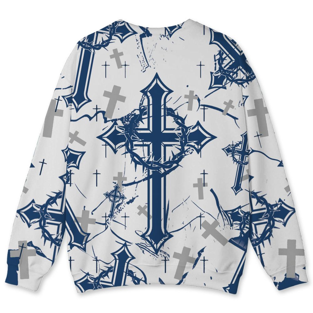 French-Blue-12s-NastyJamz-Sweatshirt-Match-Child-Of-God-All-Over-Print
