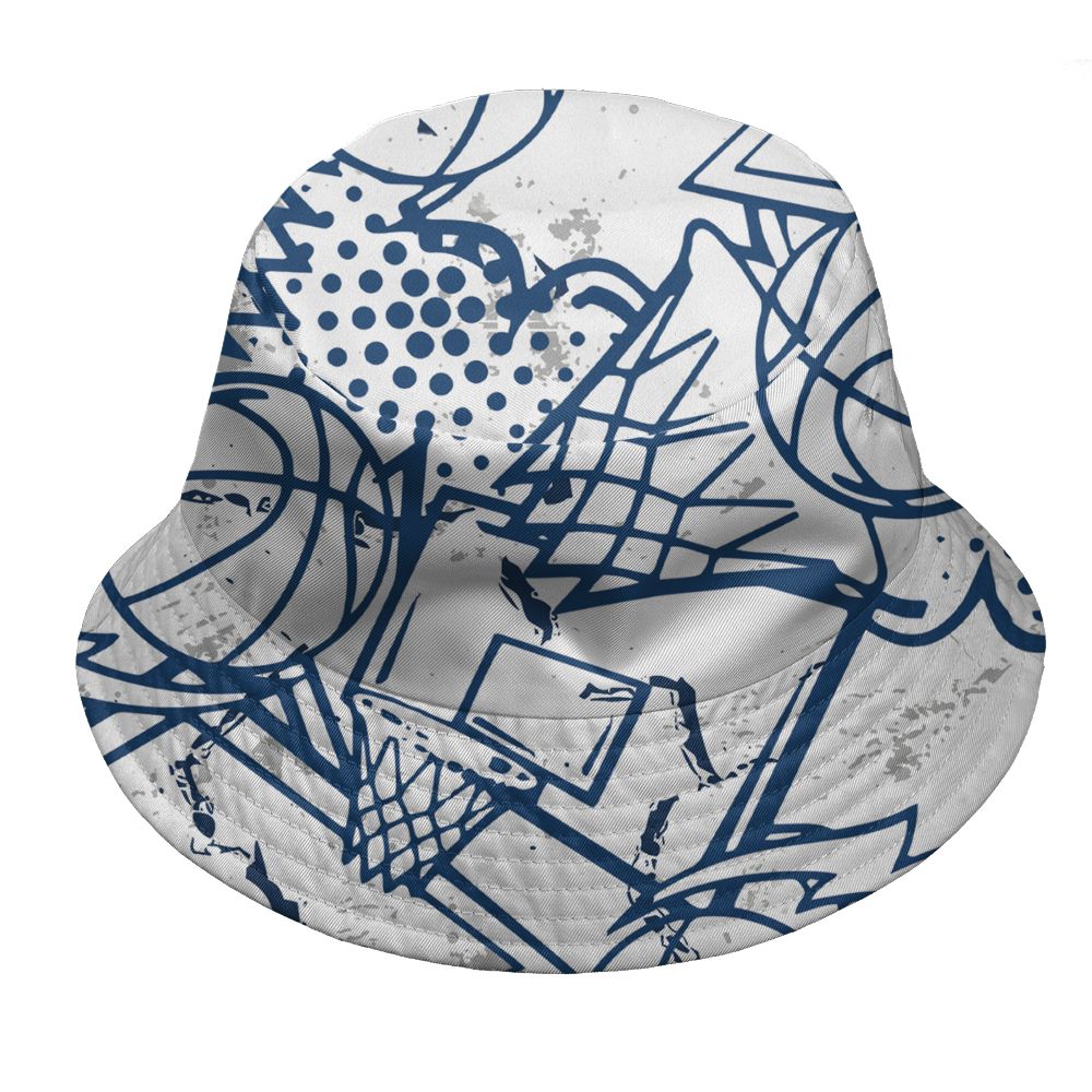 French-Blue-12s-NastyJamz-Bucket-Hat-Match-Lets-Go-Play-All-Over-Print