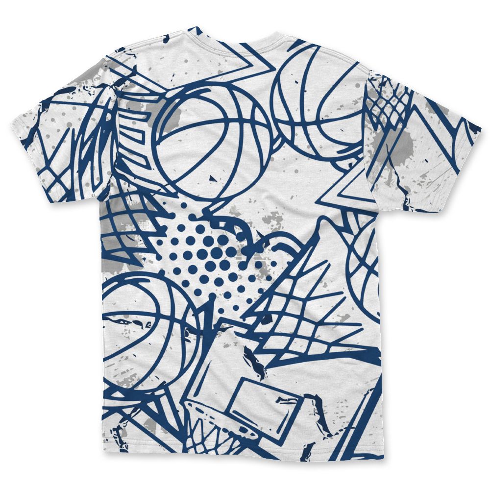 French-Blue-12s-NastyJamz-T-Shirt-Match-Lets-Go-Play-All-Over-Print