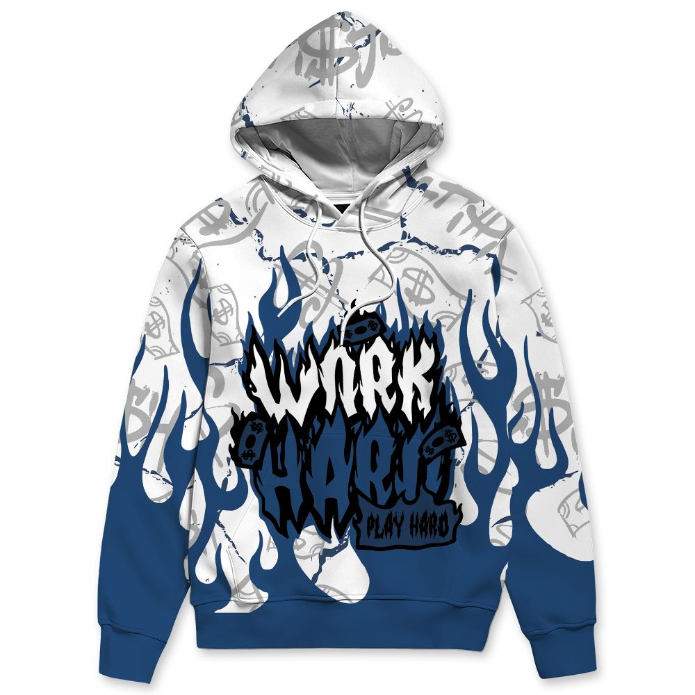 French-Blue-12s-NastyJamz-Hoodie-Match-Work-Hard-Fire-All-Over-Print