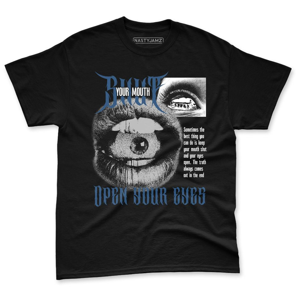 French-Blue-12s-NastyJamz-Premium-T-Shirt-Match-Shut-Your-Mouth