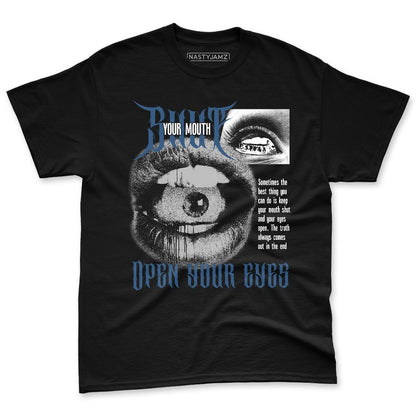 French-Blue-12s-NastyJamz-Premium-T-Shirt-Match-Shut-Your-Mouth