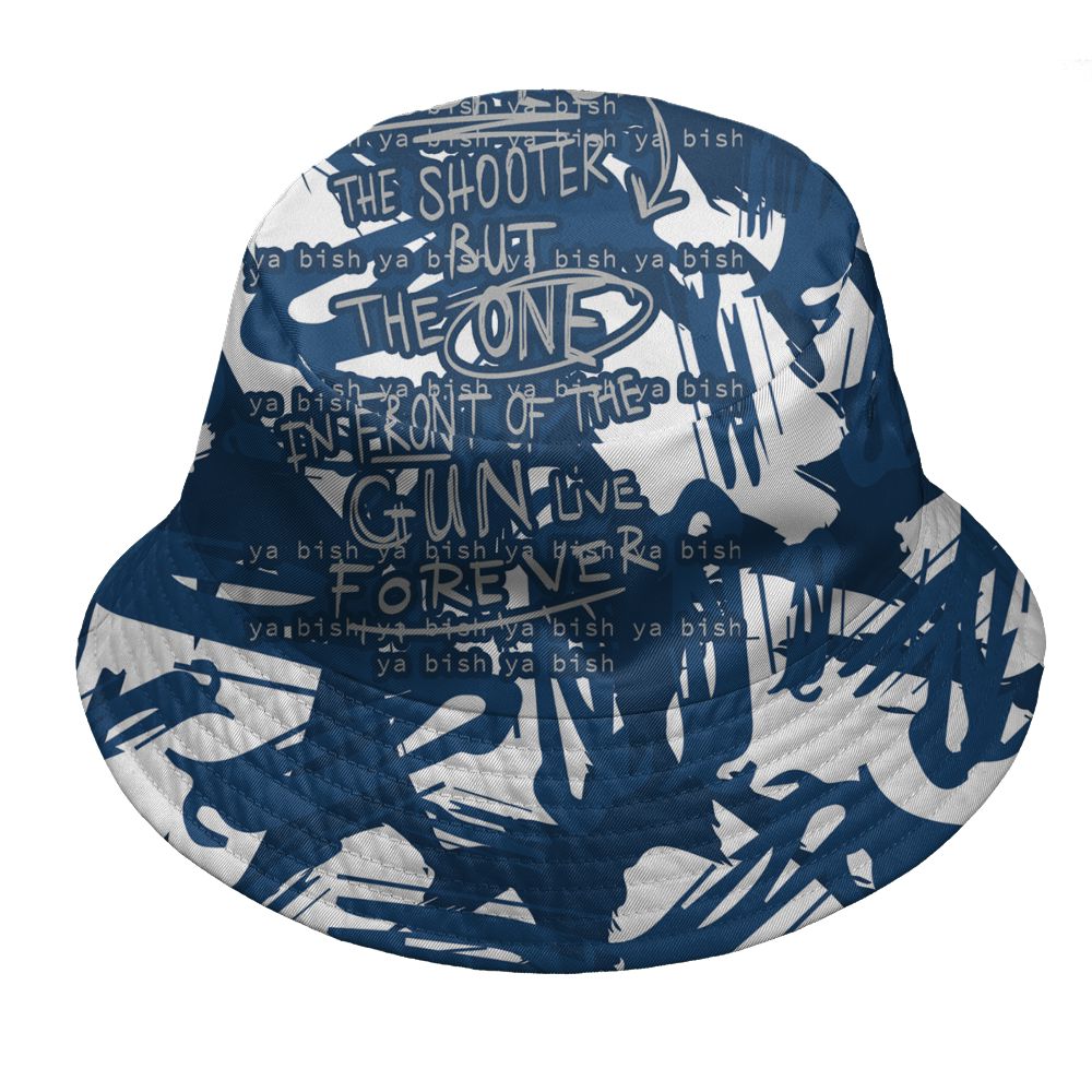 French-Blue-12s-NastyJamz-Bucket-Hat-Match-Pattern-Money-Tree-All-Over-Print
