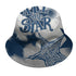 French-Blue-12s-NastyJamz-Bucket-Hat-Match-Pattern-With-All-The-Stars-All-Over-Print