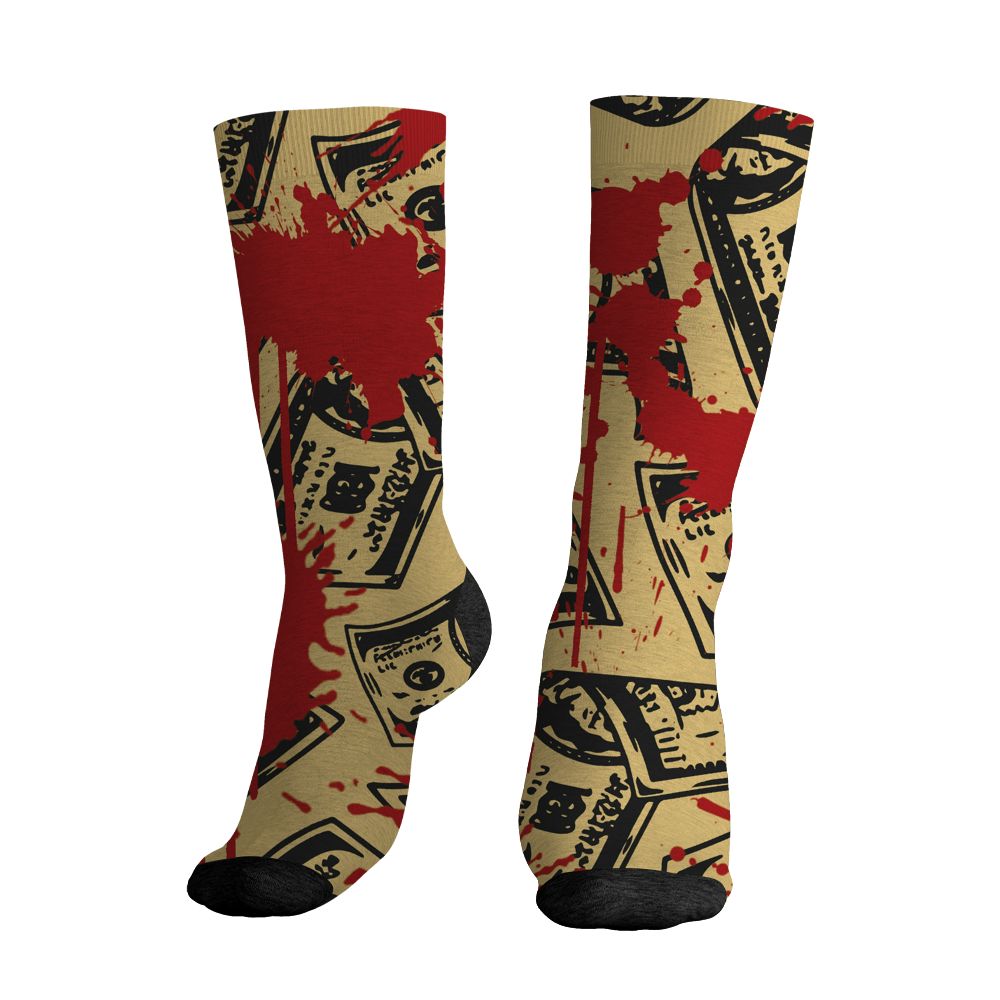 Pizza-4s-NastyJamz-Socks-Match-Ber-Hustle-All-Day-All-Over-Print