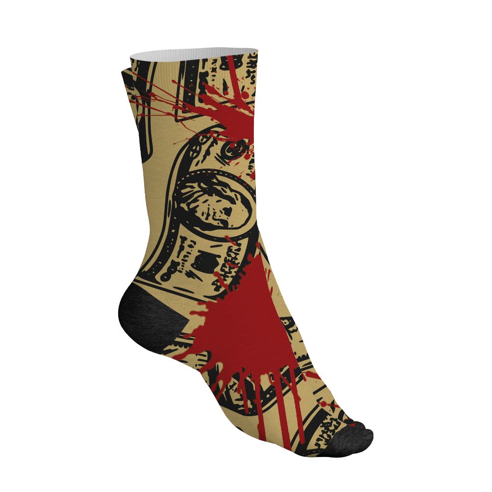 Pizza-4s-NastyJamz-Socks-Match-Ber-Hustle-All-Day-All-Over-Print