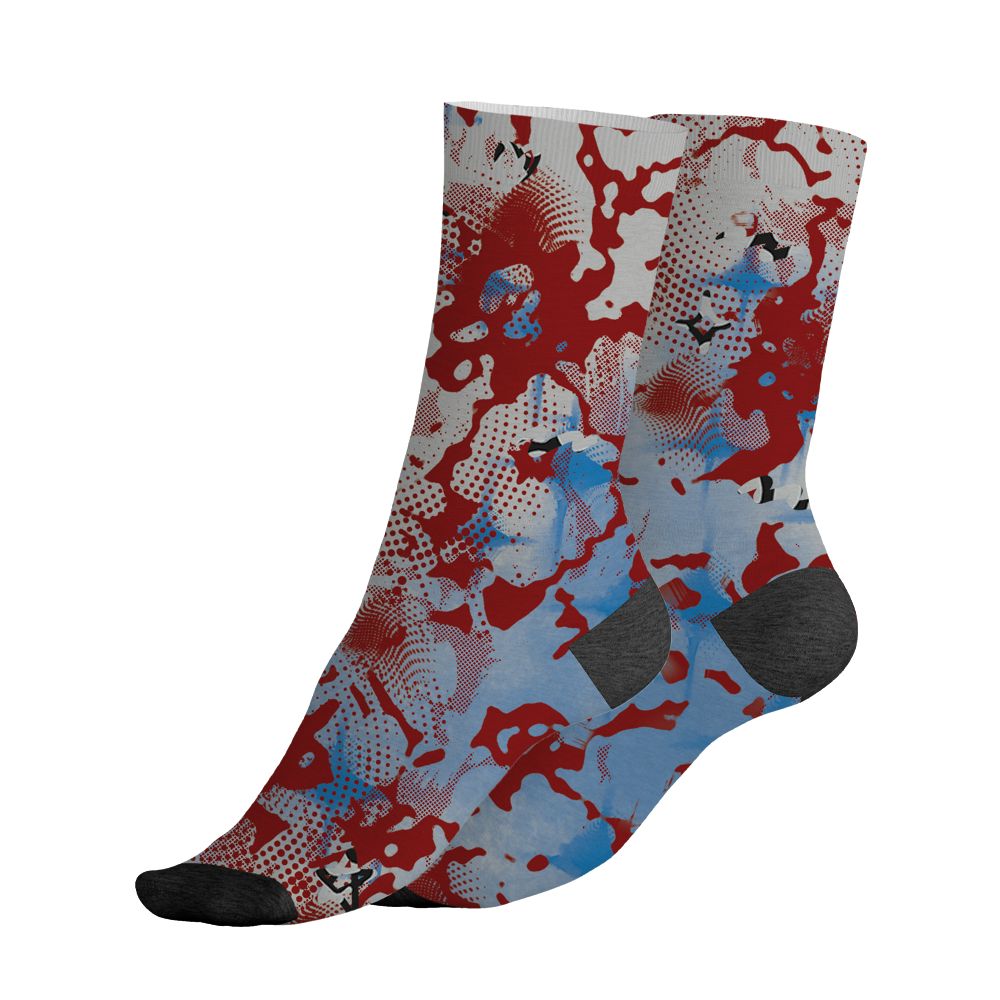 Spizike-Bordeaux-NastyJamz-Socks-Match-Sneaker-Girl-Nail-All-Over-Print