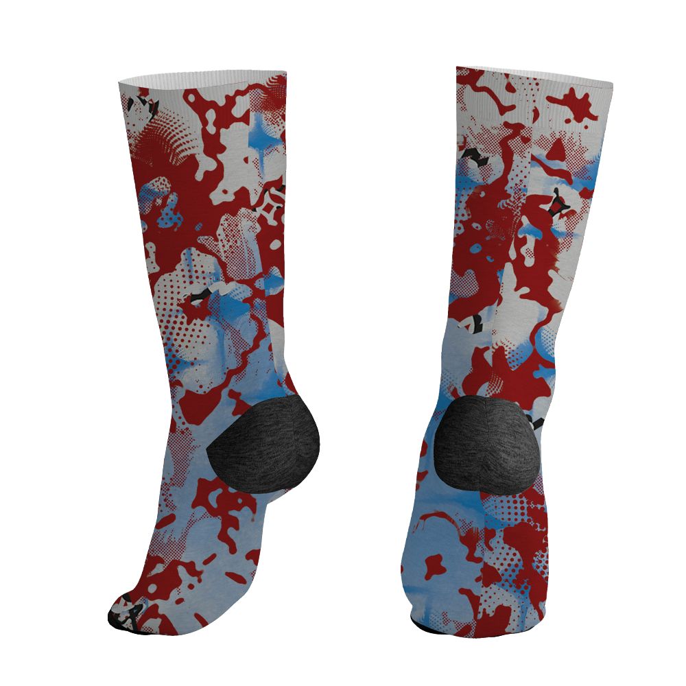 Spizike-Bordeaux-NastyJamz-Socks-Match-Sneaker-Girl-Nail-All-Over-Print