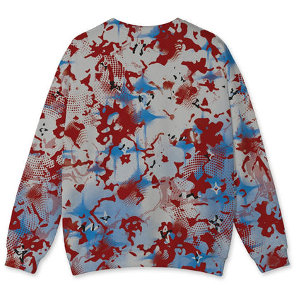 Spizike-Bordeaux-NastyJamz-Sweatshirt-Match-Sneaker-Girl-Nail-All-Over-Print