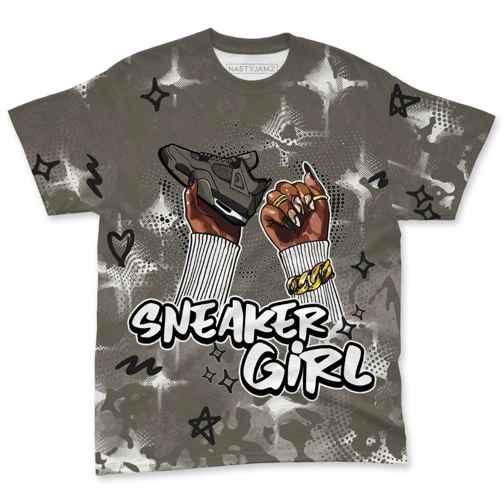 Cave-Stone-4s-NastyJamz-T-Shirt-Match-Sneaker-Girl-Nail-All-Over-Print