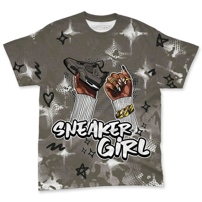 Cave-Stone-4s-NastyJamz-T-Shirt-Match-Sneaker-Girl-Nail-All-Over-Print