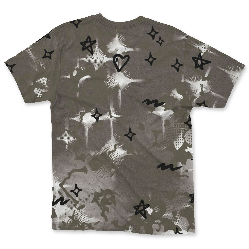 Cave-Stone-4s-NastyJamz-T-Shirt-Match-Sneaker-Girl-Nail-All-Over-Print
