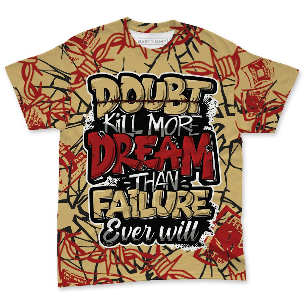 Pizza-4s-NastyJamz-T-Shirt-Match-Doubt-Kills-Dreams-All-Over-Print