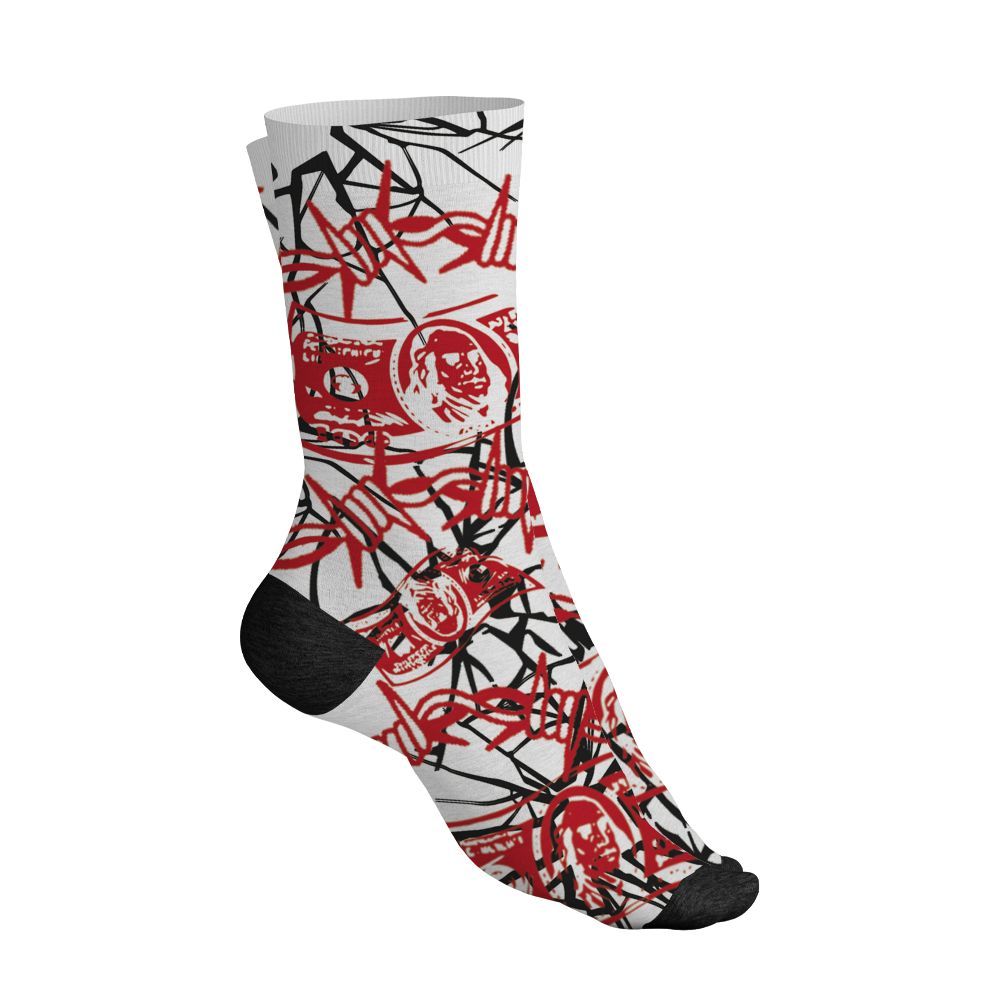Fire-Red-5s-NastyJamz-Socks-Match-Doubt-Kills-Dreams-All-Over-Print