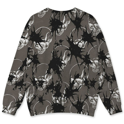 Cave-Stone-4s-NastyJamz-Sweatshirt-Match-Dirty-Love-Skull-All-Over-Print