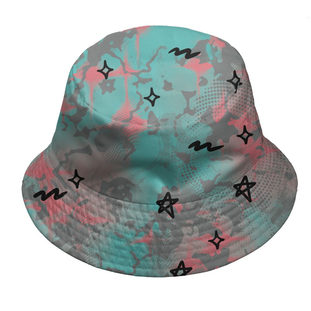 NBL-740-Cyber-Jade-NastyJamz-Bucket-Hat-Match-Sneaker-Girl-Nail-All-Over-Print