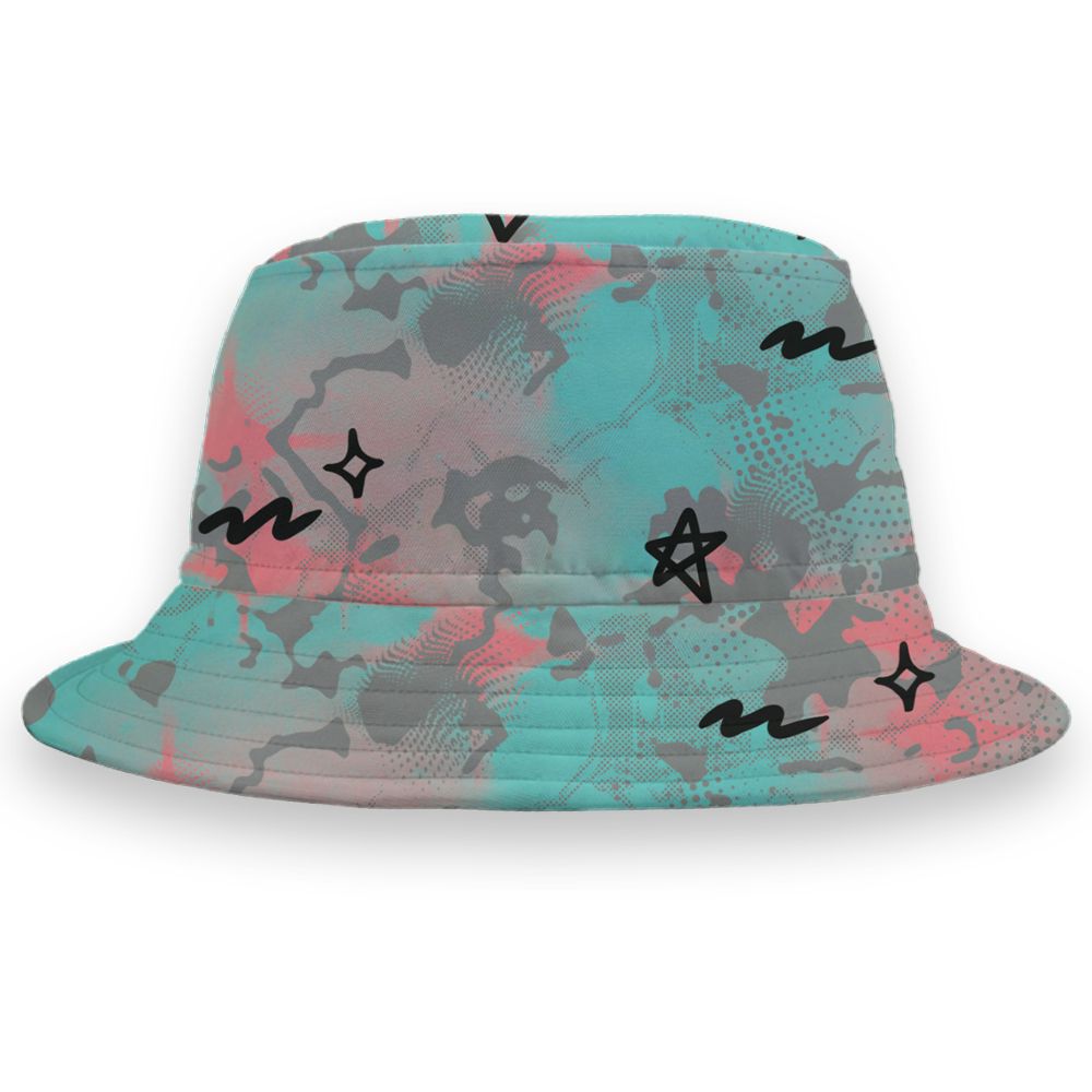 NBL-740-Cyber-Jade-NastyJamz-Bucket-Hat-Match-Sneaker-Girl-Nail-All-Over-Print