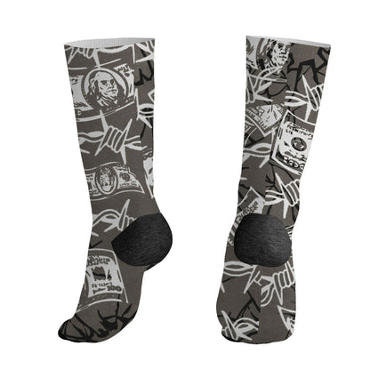 Cave-Stone-4s-NastyJamz-Socks-Match-Doubt-Kills-Dreams-All-Over-Print