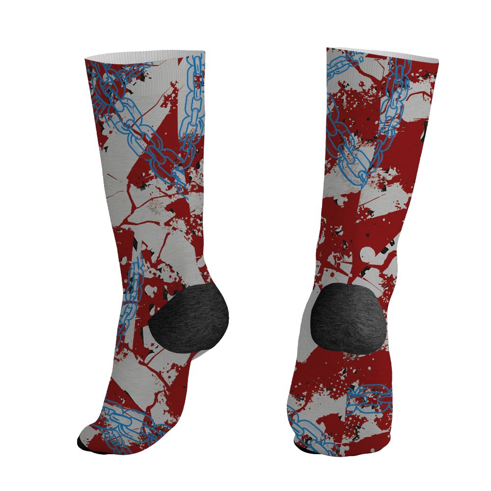 Spizike-Bordeaux-NastyJamz-Socks-Match-BER-Break-Chain-All-Over-Print
