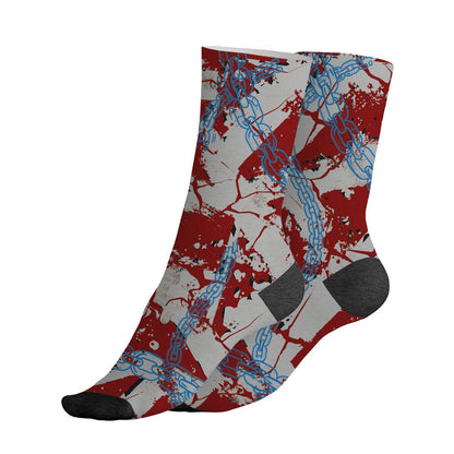 Spizike-Bordeaux-NastyJamz-Socks-Match-BER-Break-Chain-All-Over-Print