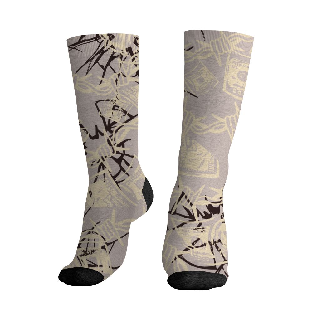 While-You-Were-Sleeping-4s-NastyJamz-Socks-Match-Doubt-Kills-Dreams-All-Over-Print