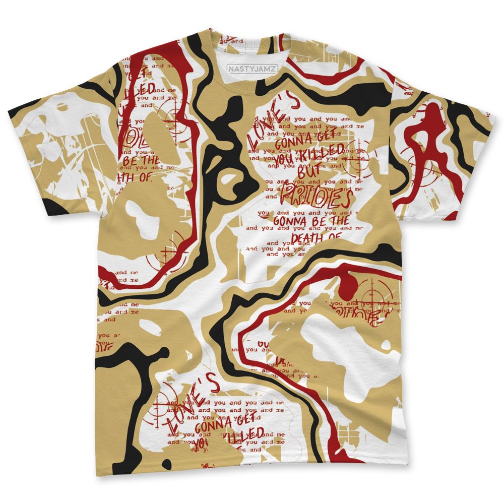 Pizza-4s-NastyJamz-T-Shirt-Match-Pattern-Love-Kills-You-All-Over-Print