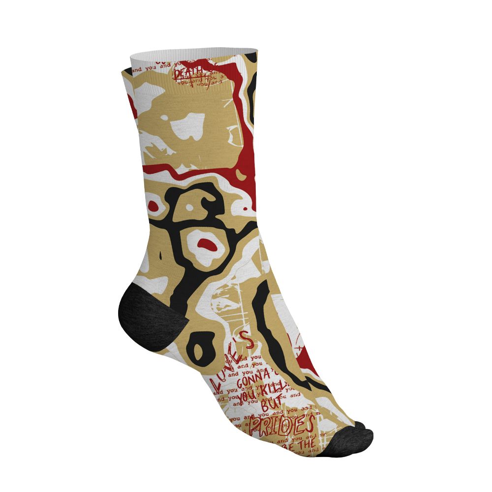 Pizza-4s-NastyJamz-Socks-Match-Pattern-Love-Kills-You-All-Over-Print