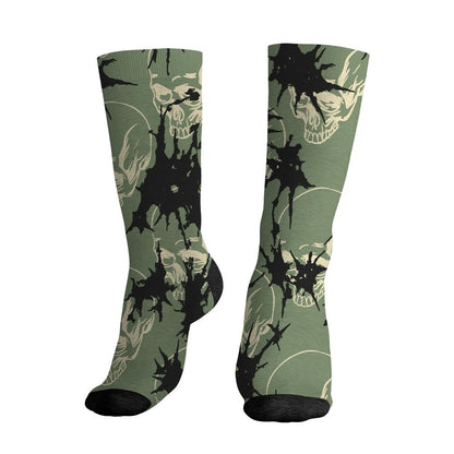 Undefeated-4s-NastyJamz-Socks-Match-Dirty-Love-Skull-All-Over-Print