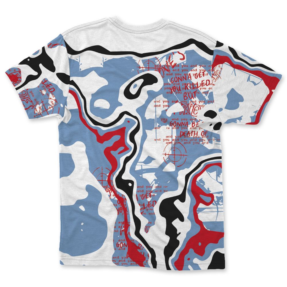 Fire-Red-5s-NastyJamz-T-Shirt-Match-Pattern-Love-Kills-You-All-Over-Print