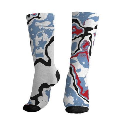 Fire-Red-5s-NastyJamz-Socks-Match-Pattern-Love-Kills-You-All-Over-Print