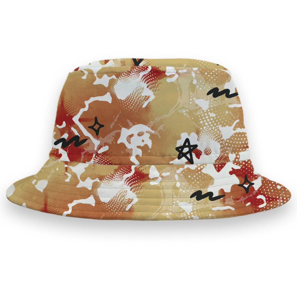 Pizza-4s-NastyJamz-Bucket-Hat-Match-Sneaker-Girl-Nail-All-Over-Print