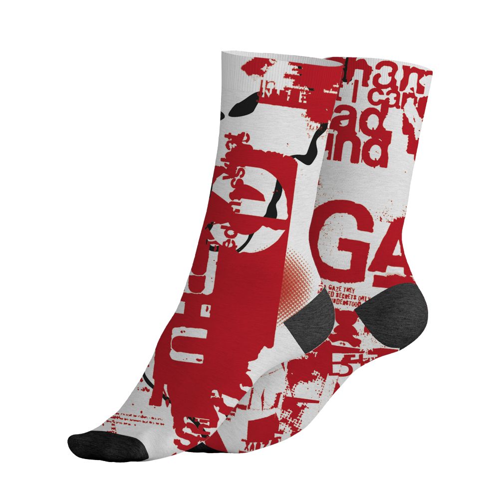 Fire-Red-5s-NastyJamz-Socks-Match-Pattern-Madness-All-Over-Print