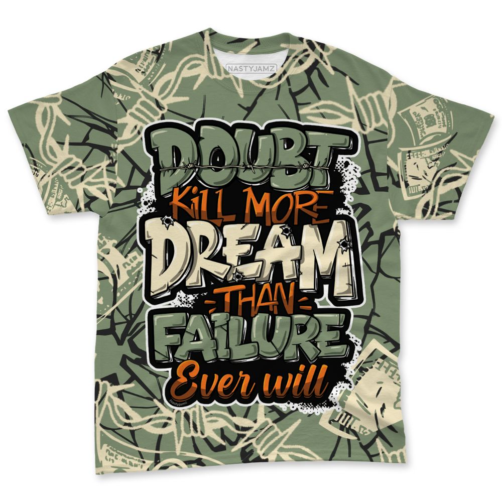 Undefeated-4s-NastyJamz-T-Shirt-Match-Doubt-Kills-Dreams-All-Over-Print