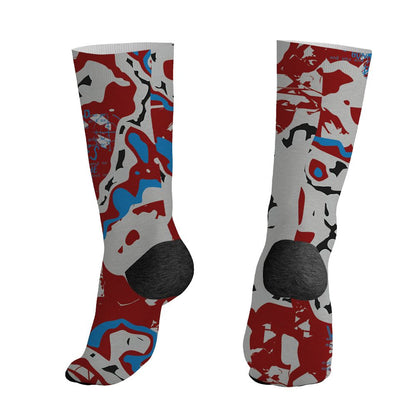 Spizike-Bordeaux-NastyJamz-Socks-Match-Pattern-Love-Kills-You-All-Over-Print