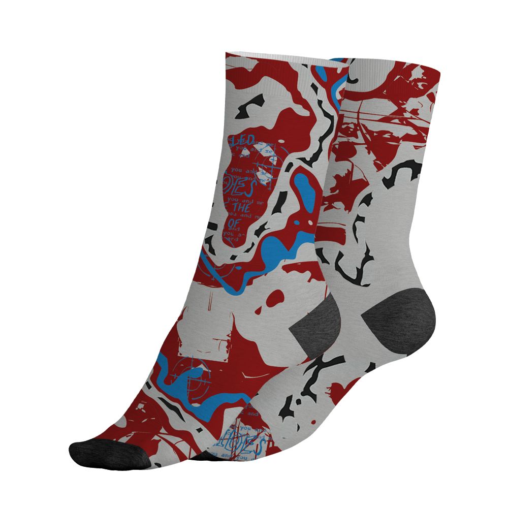 Spizike-Bordeaux-NastyJamz-Socks-Match-Pattern-Love-Kills-You-All-Over-Print