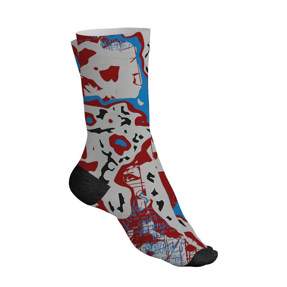 Spizike-Bordeaux-NastyJamz-Socks-Match-Pattern-Love-Kills-You-All-Over-Print