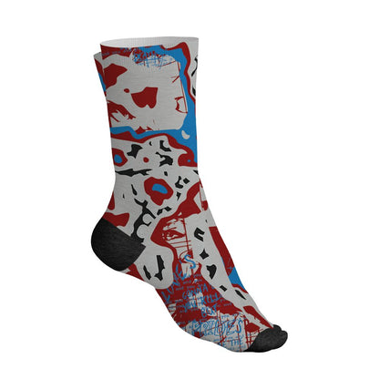 Spizike-Bordeaux-NastyJamz-Socks-Match-Pattern-Love-Kills-You-All-Over-Print