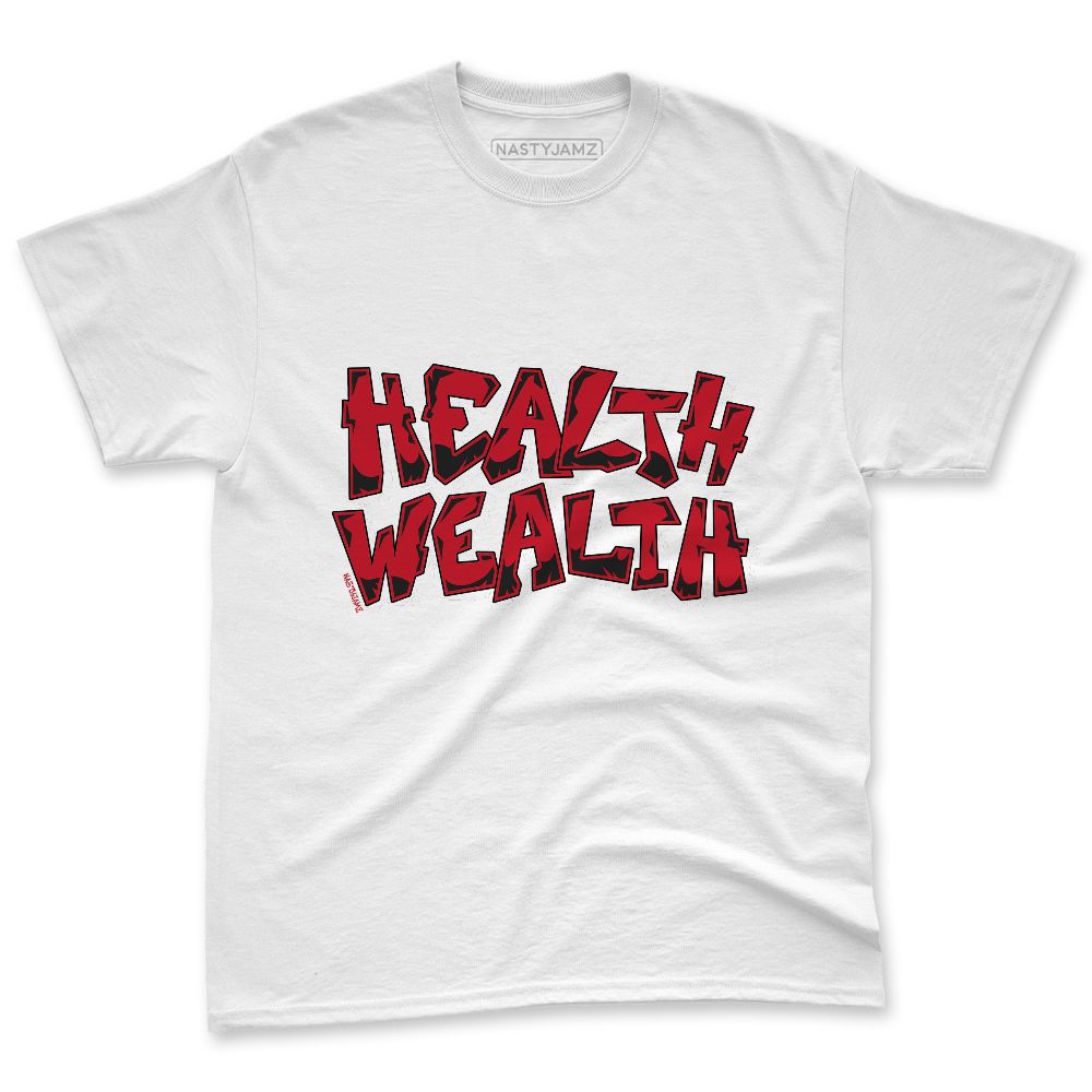 Fire-Red-5s-NastyJamz-Premium-T-Shirt-Match-Health-Is-Wealth
