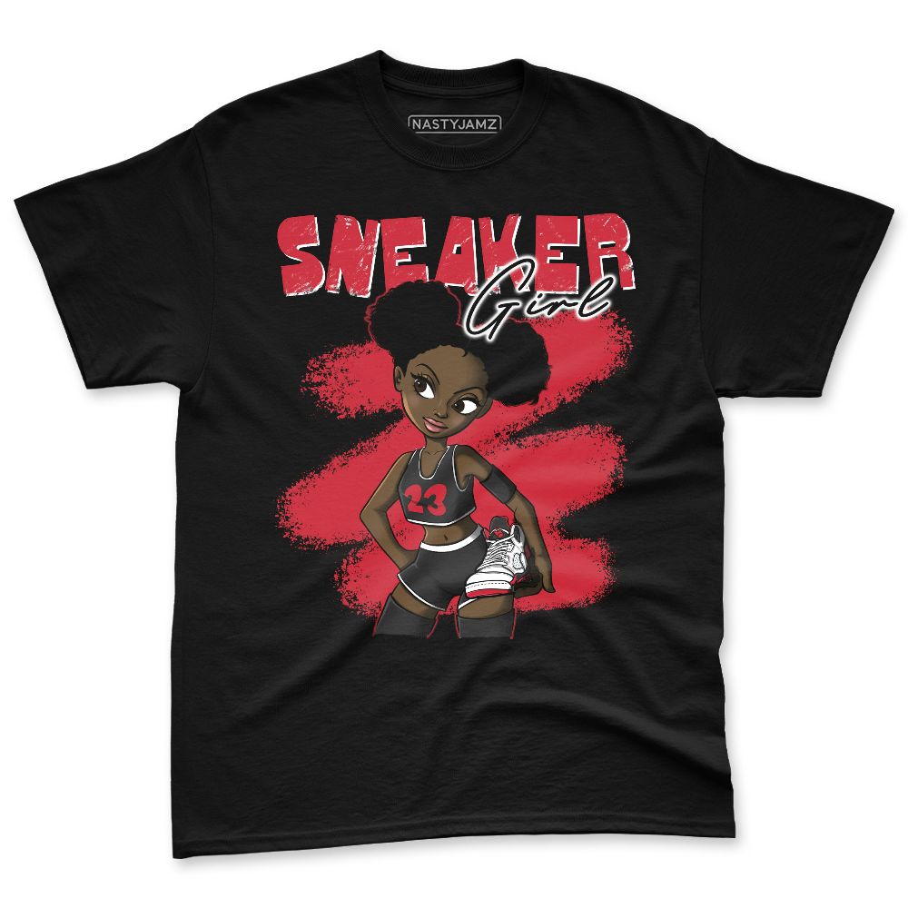 Fire-Red-5s-NastyJamz-Premium-T-Shirt-Match-Black-Sneaker-Girl