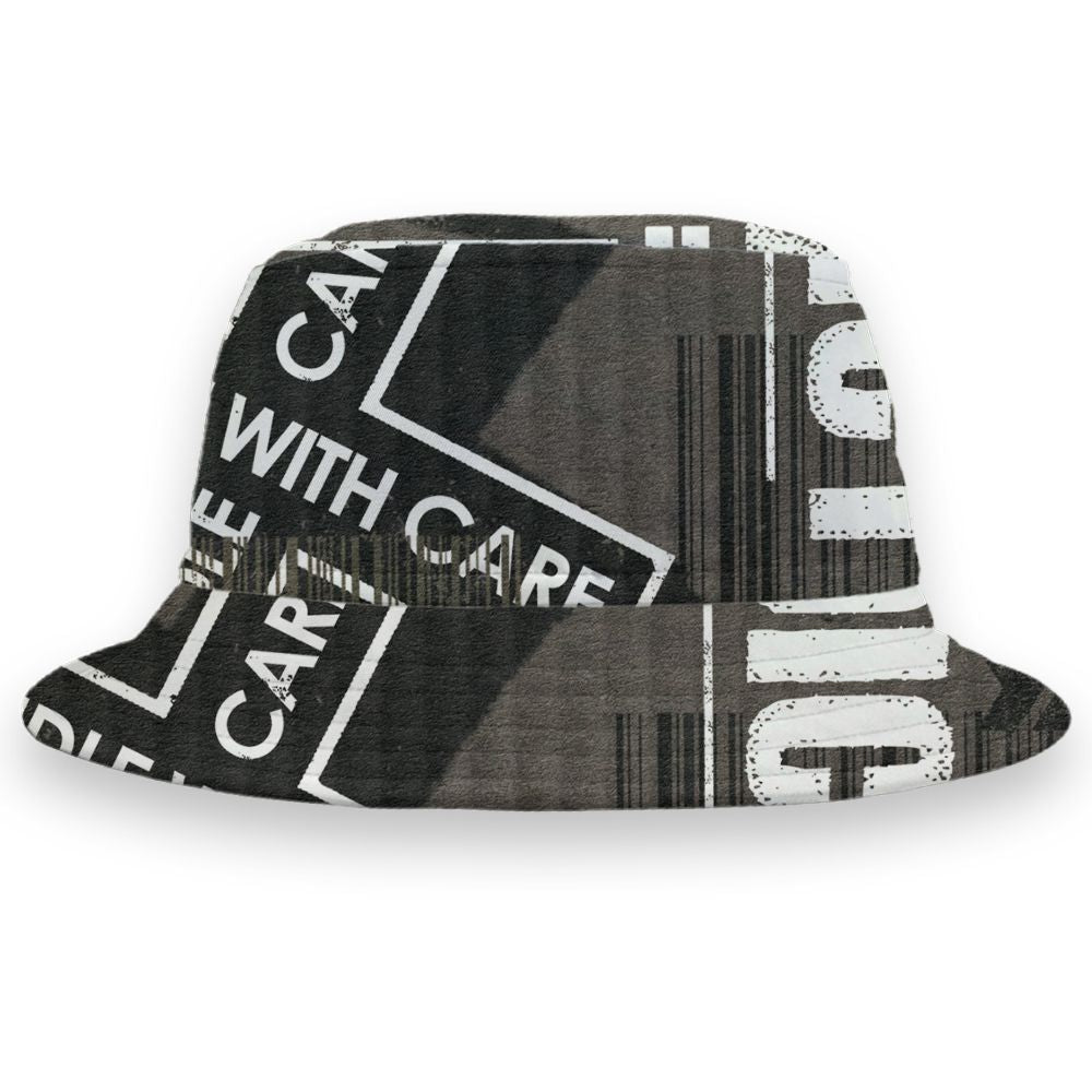 Cave-Stone-4s-NastyJamz-Bucket-Hat-Match-Sneaker-Addict-All-Over-Print-Warning