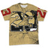 Pizza-4s-NastyJamz-T-Shirt-Match-23-Sneaker-All-Over-Print