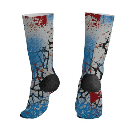 Spizike-Bordeaux-NastyJamz-Socks-Match-23-Painted-Graffiti