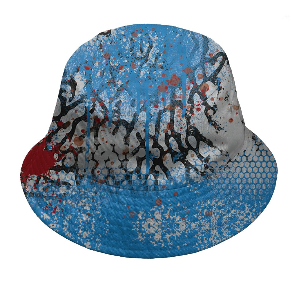 Spizike-Bordeaux-NastyJamz-Bucket-Hat-Match-23-Painted-Graffiti