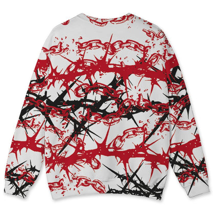 Fire-Red-5s-NastyJamz-Sweatshirt-Match-Chain-Breaker-All-Over-Print