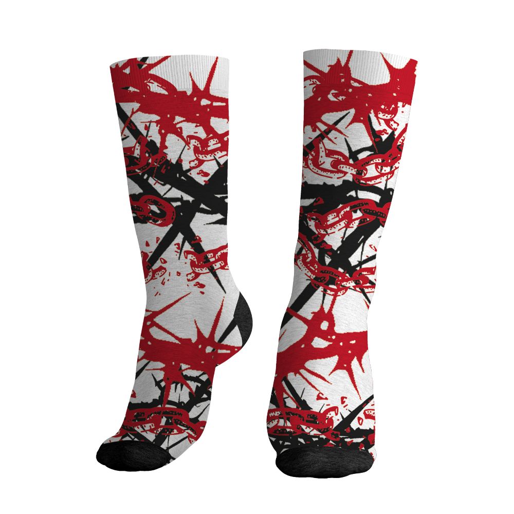 Fire-Red-5s-NastyJamz-Socks-Match-Chain-Breaker-All-Over-Print
