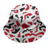Fire-Red-5s-NastyJamz-Bucket-Hat-Match-Number-23-Cartoon-All-Over-Print