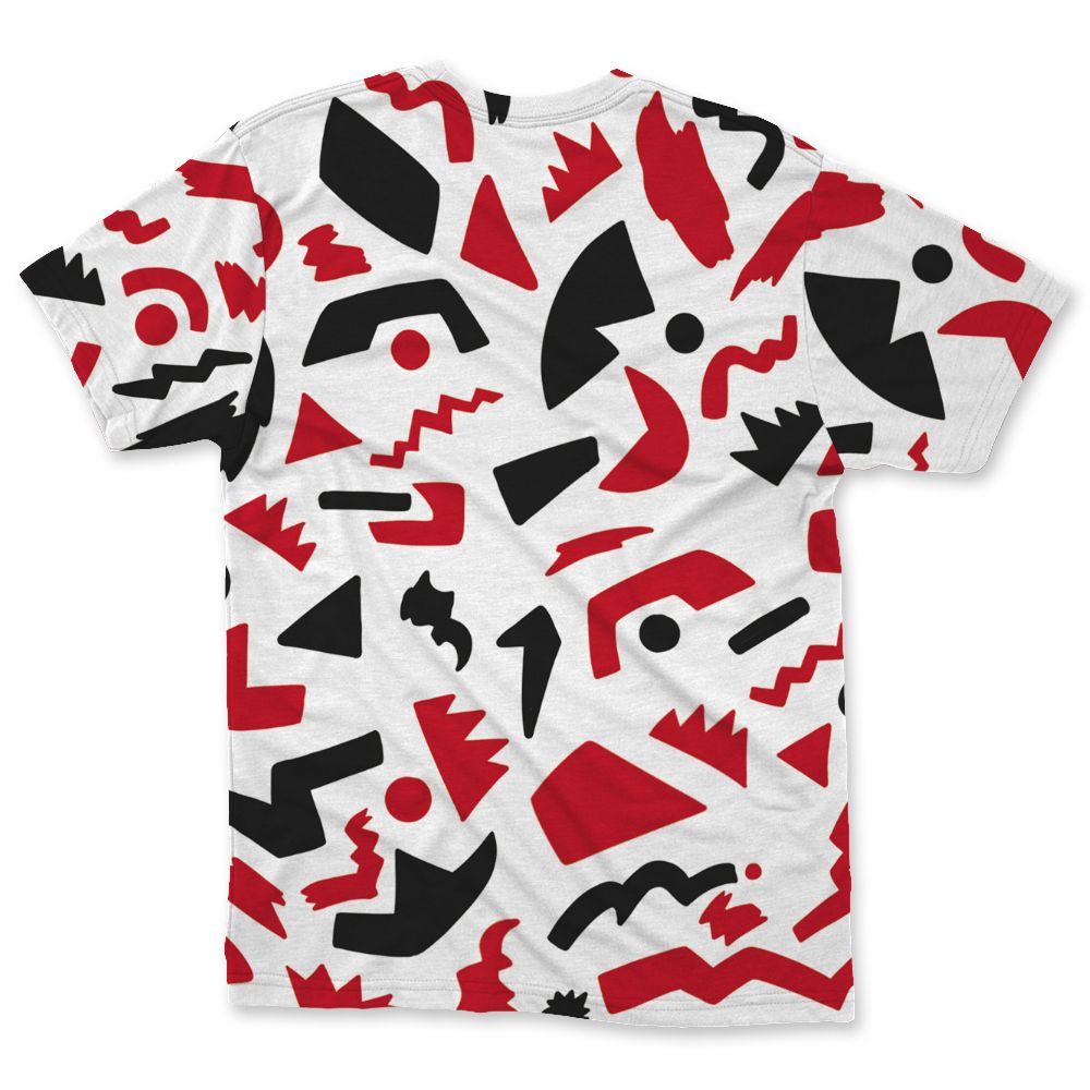 Fire-Red-5s-NastyJamz-T-Shirt-Match-Number-23-Cartoon-All-Over-Print