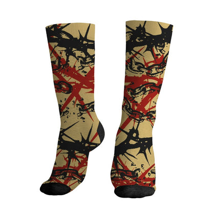 Pizza-4s-NastyJamz-Socks-Match-Chain-Breaker-All-Over-Print