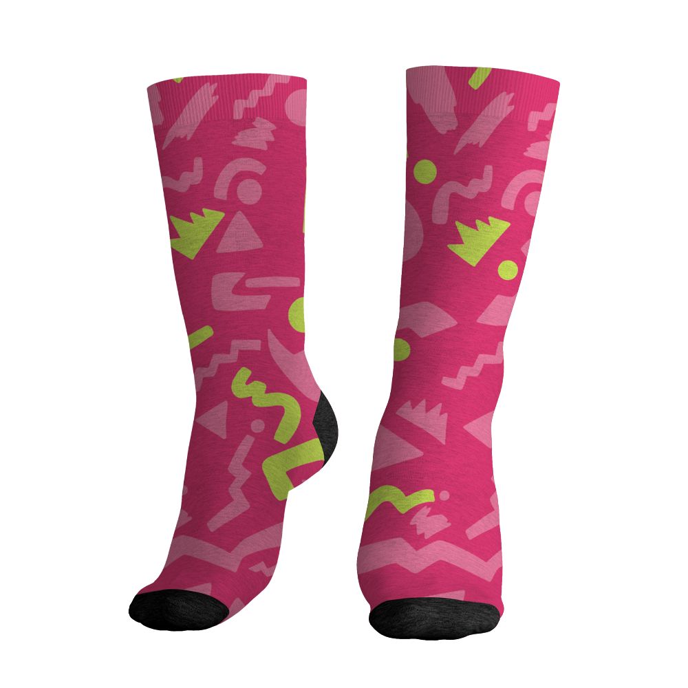 GF-7-Live-Wire-NastyJamz-Socks-Match-Number-23-Cartoon-All-Over-Print